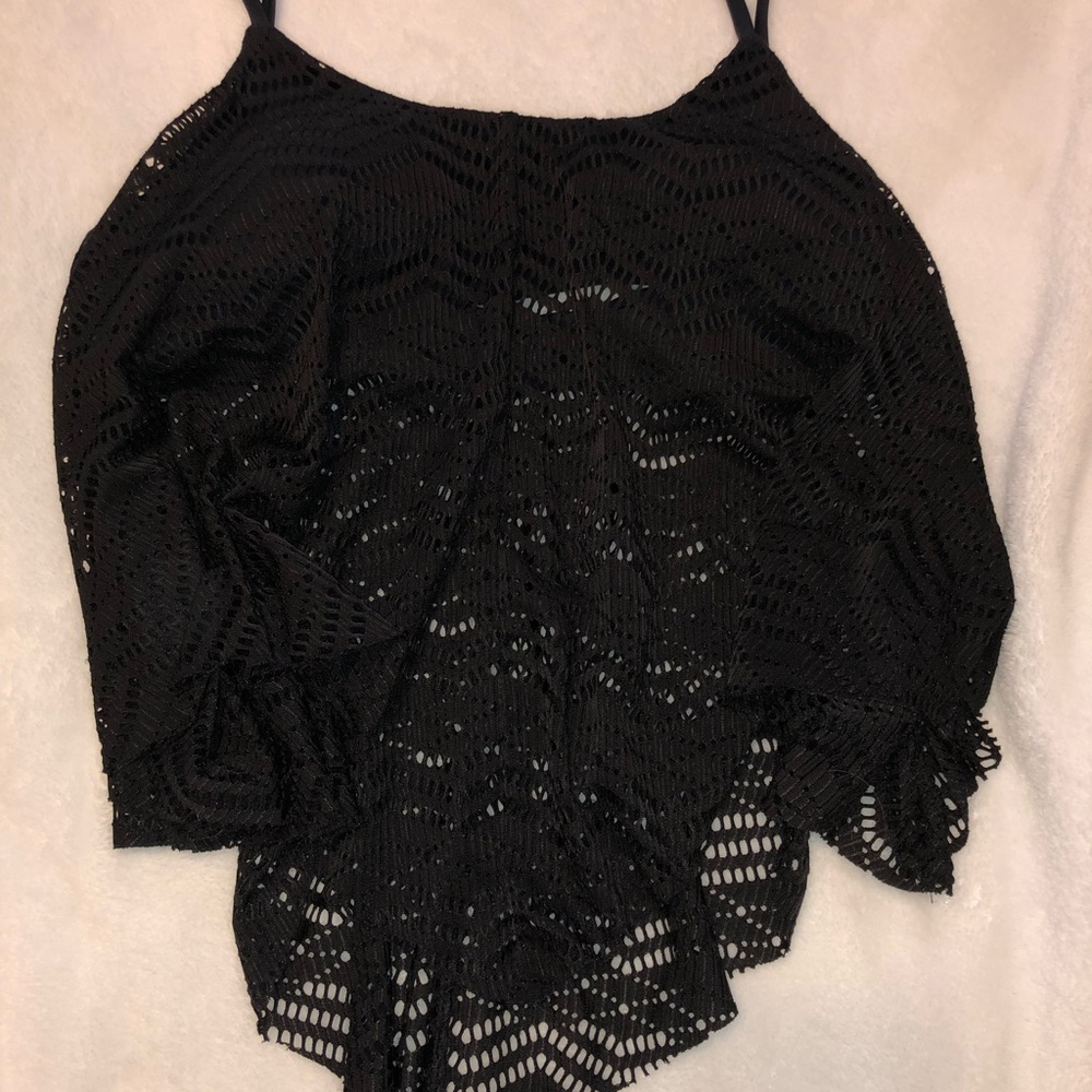 Lace detailed Bikini Top